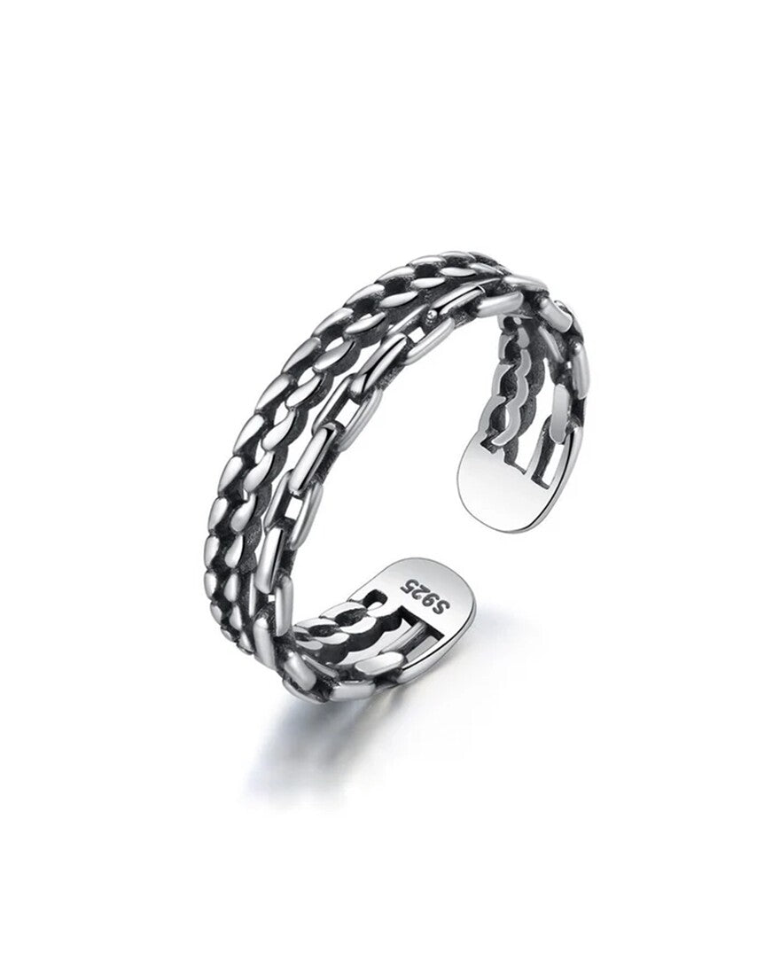 RIKON Δαχτυλίδι M2STYLE SILVER