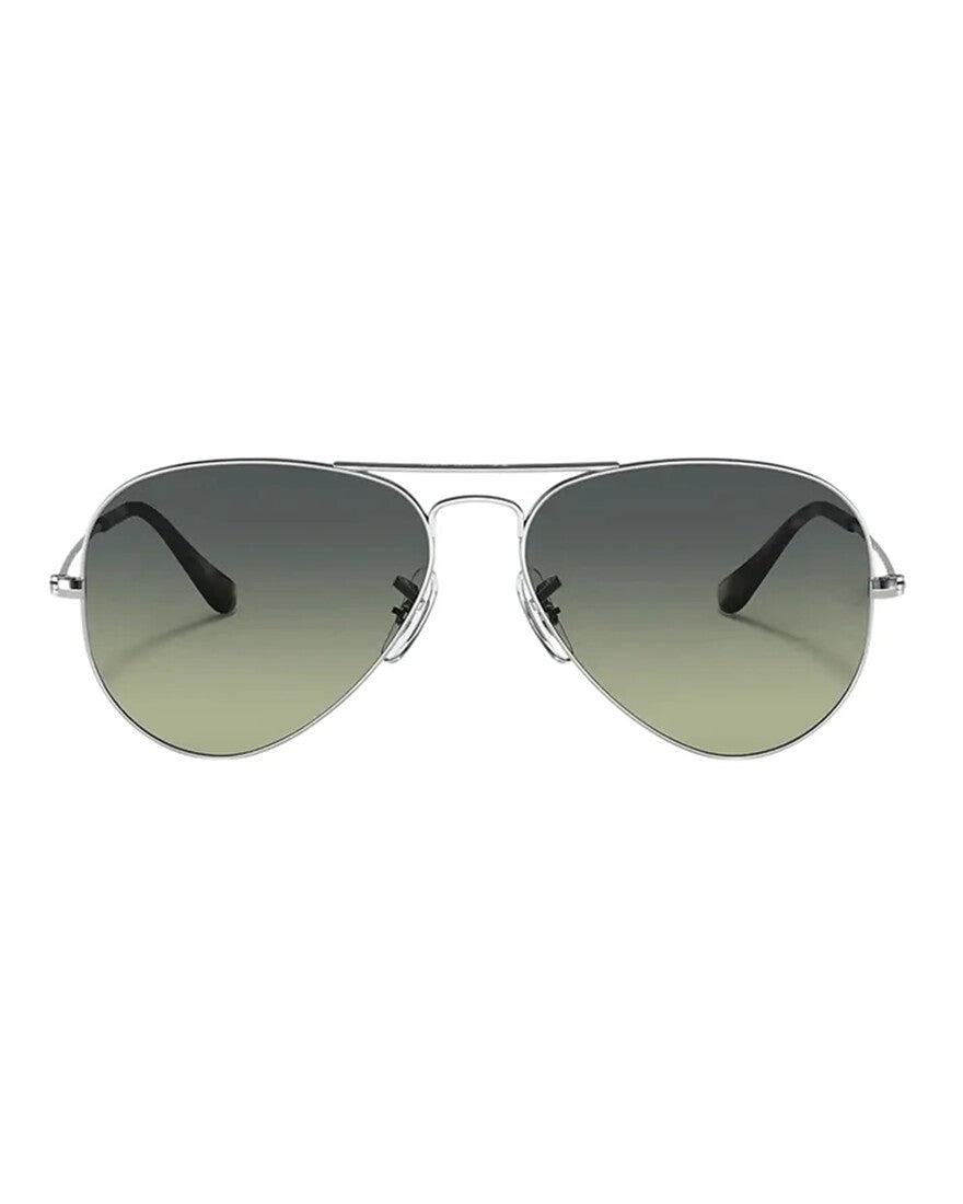 M2EYEWEAR - AVIO SILVER AND GREEN