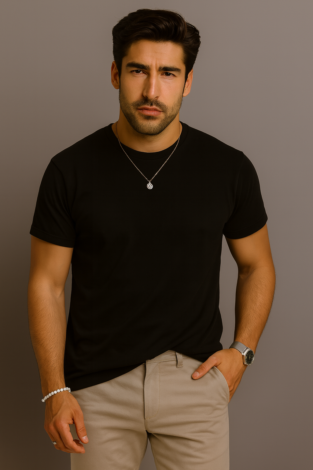 CICA Μπλούζα T-Shirt M2Style Μαύρο
