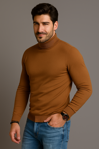 ALMOND Μπλούζα Ζιβάγκο M2Style Καφέ