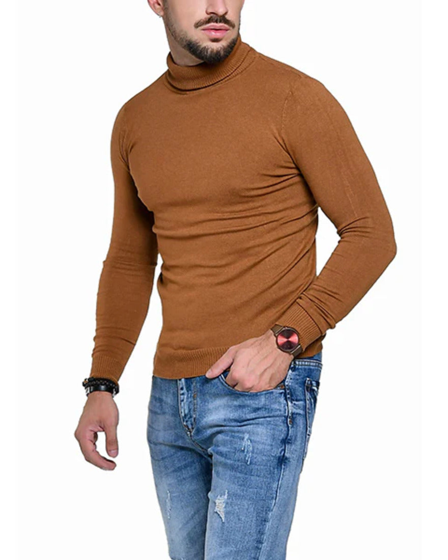 ALMOND Μπλούζα Ζιβάγκο M2Style Καφέ